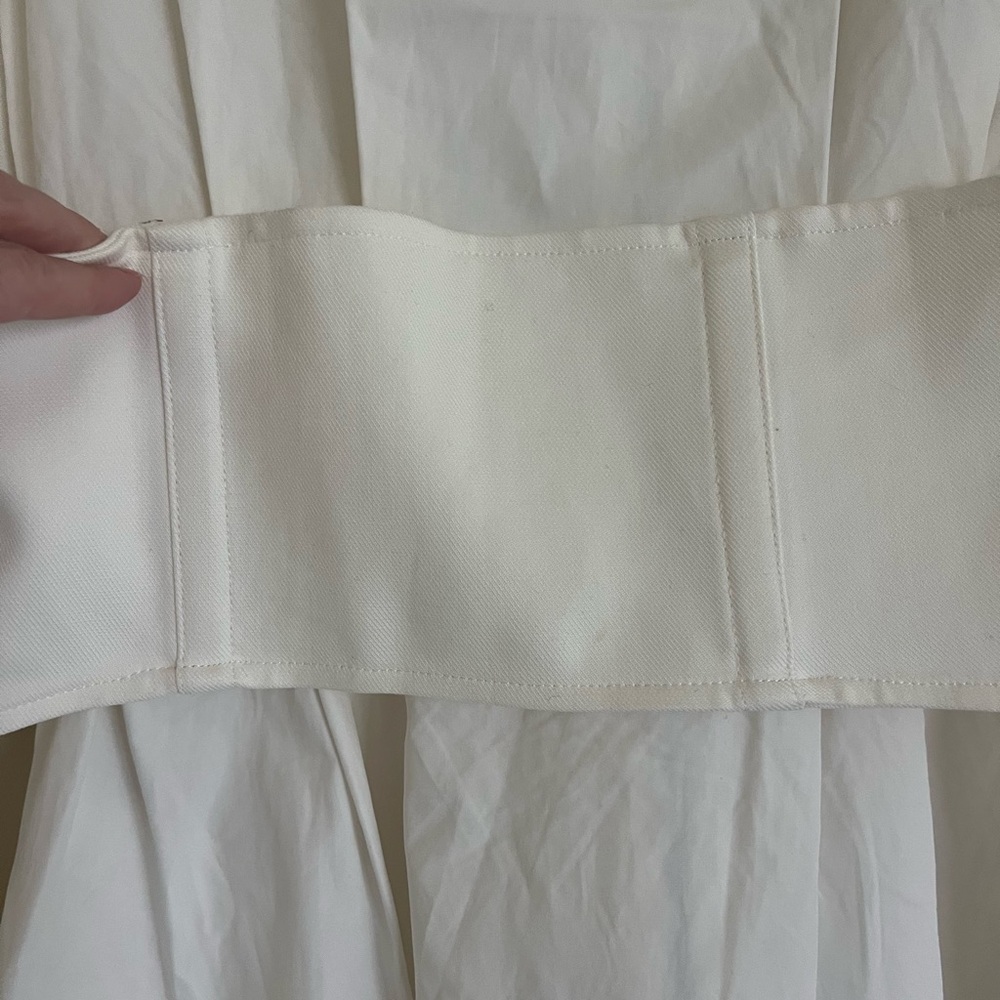 Dion Lee Ivory Long-Sleeve Mini Dress - Picture 8 of 10